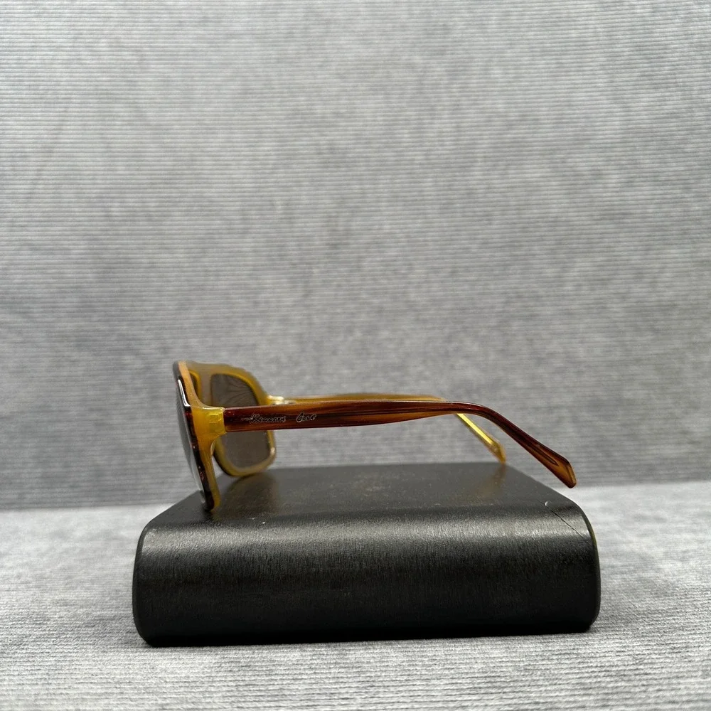 Kenneth Cole New York Oversized Aviator Sunglasses Olive Tortoise KC4006 312
